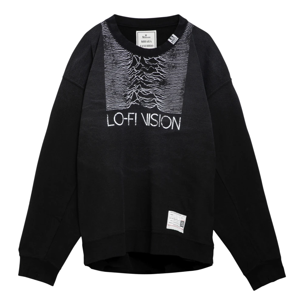 Mihara Yasuhiro Ronde hals T-shirt Black Heren