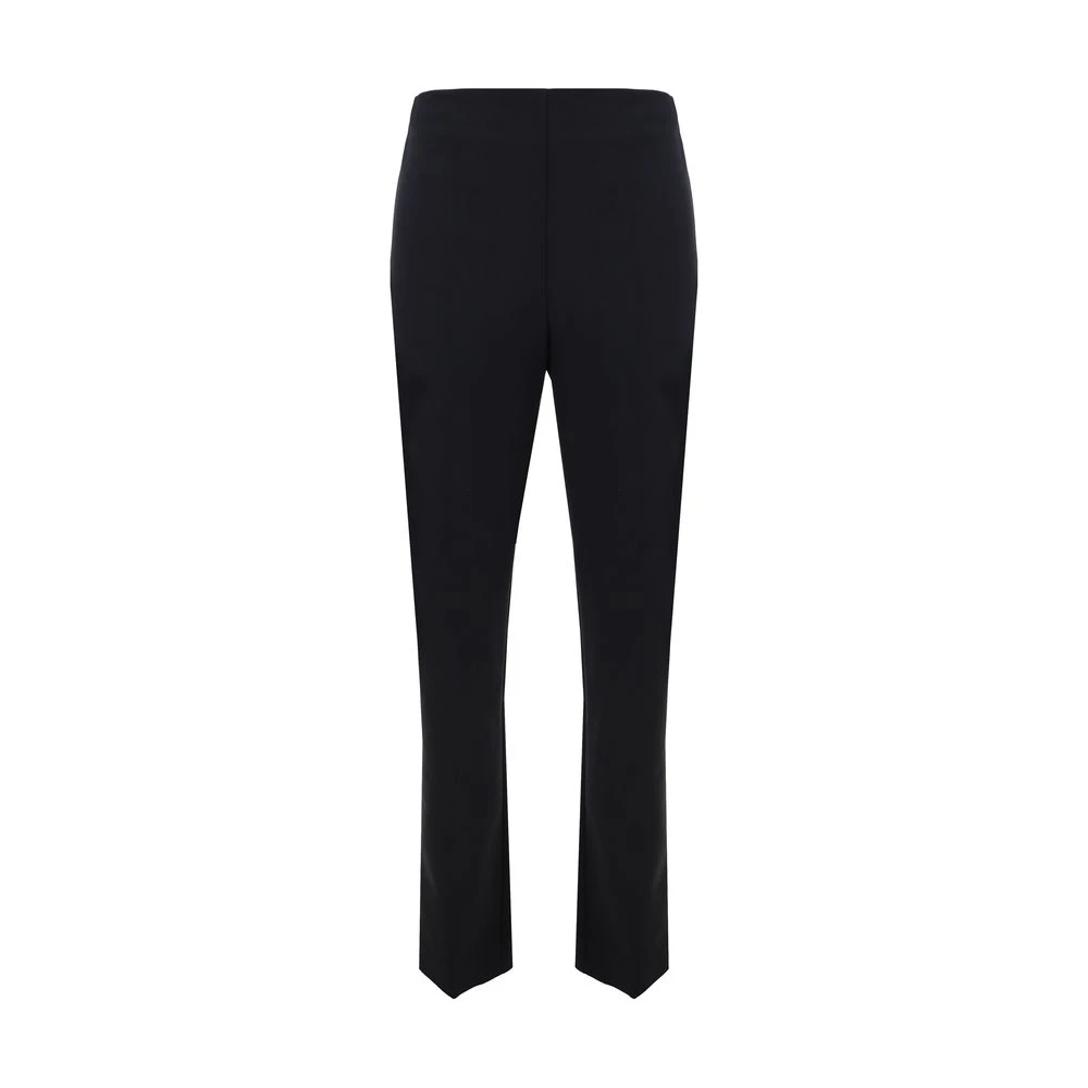 Róhe Monochrome Katoenen Broek met Zijrits Black Dames