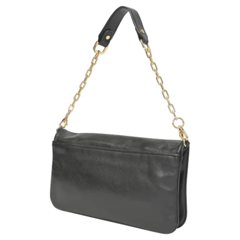 Givenchy Pre-owned Leather shoulder-bags Black Dames