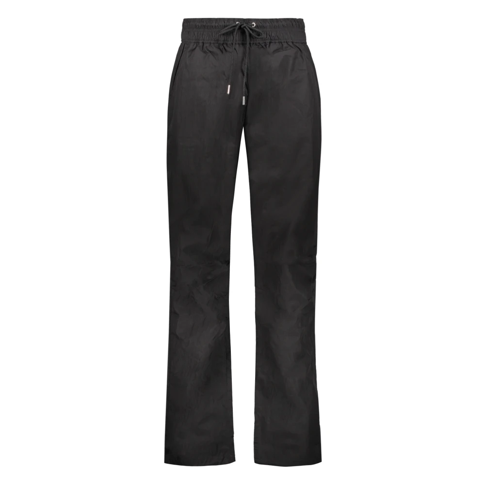 John Elliott Elastische Taille Track Broek met Zakken Black Heren