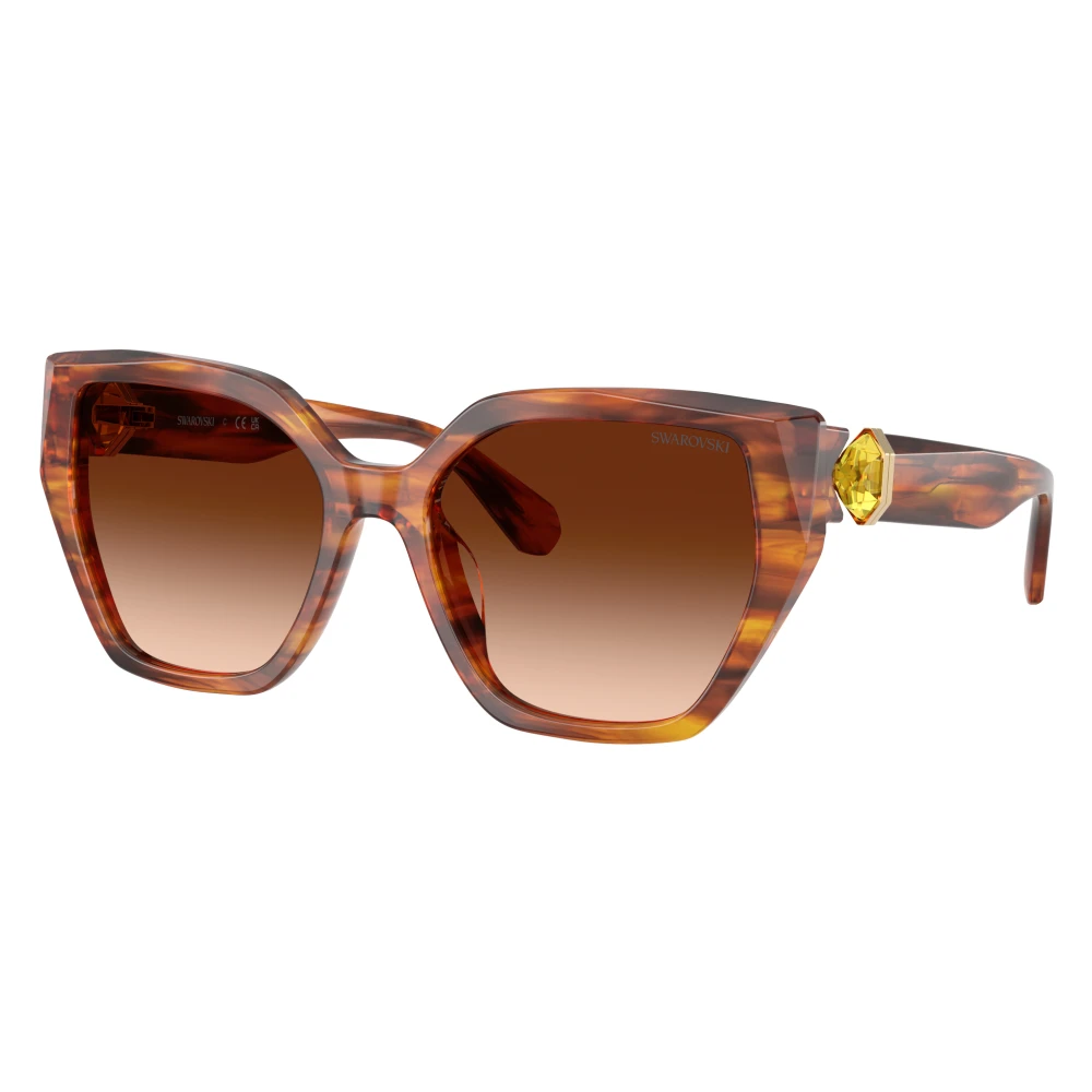 Swarovski Unisex Brown 0Sk6044u - Sunglasses - 56 Mm - Accessories