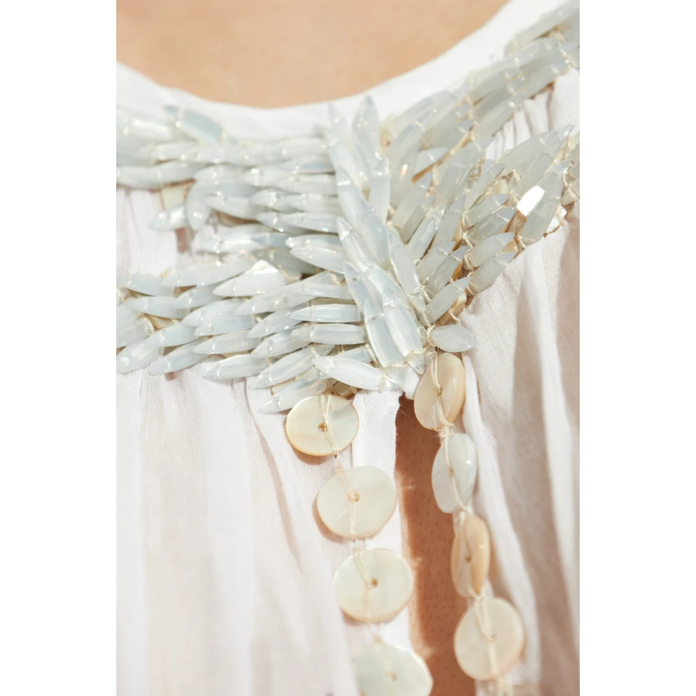 Forte Top met applicatie White Dames