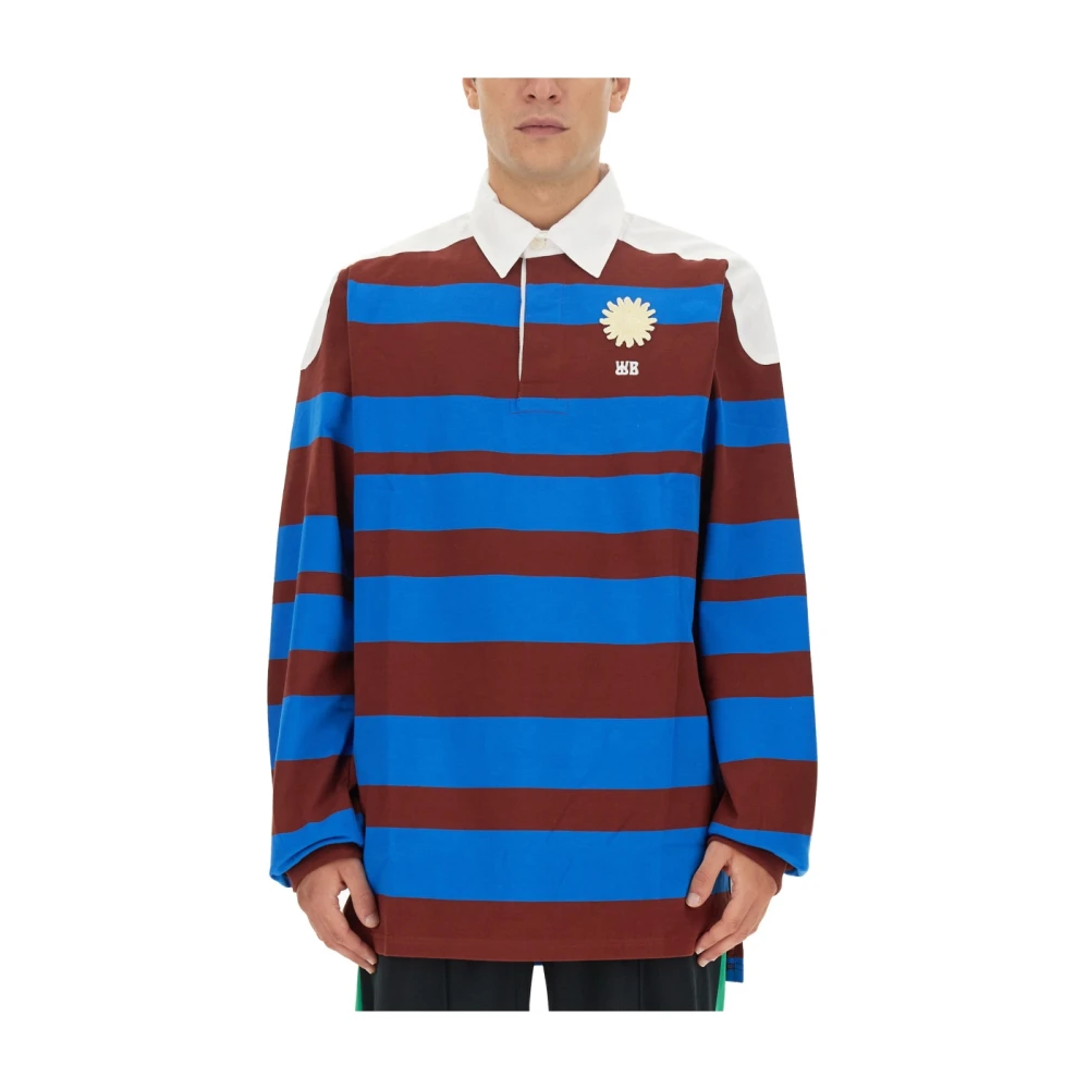 Wales Bonner Stad Polo Shirt Multicolor Heren