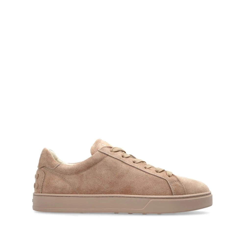 Tod’s Sneakers Verhoog Je Stijl Dames Schoenen Beige