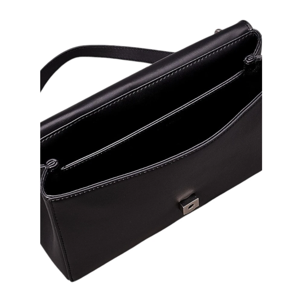 Calvin Klein Omkeerbare schoudertas in zwart Black Dames