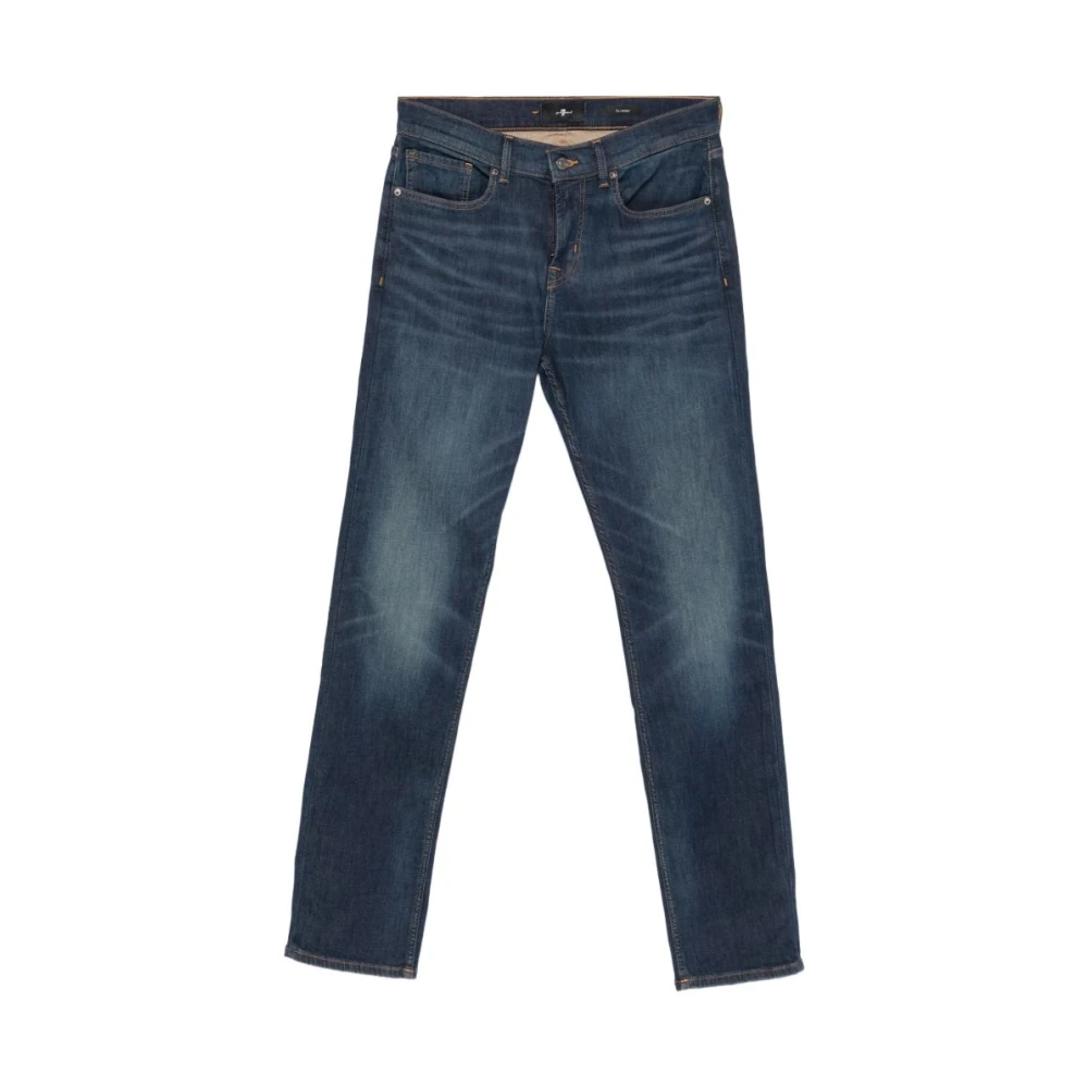 7 For All Mankind Uomo Blu Jeans, W31, New,