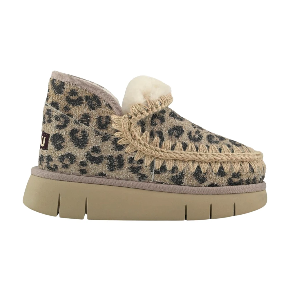 Mou Women's Beige Eskimo Bounce Sneaker