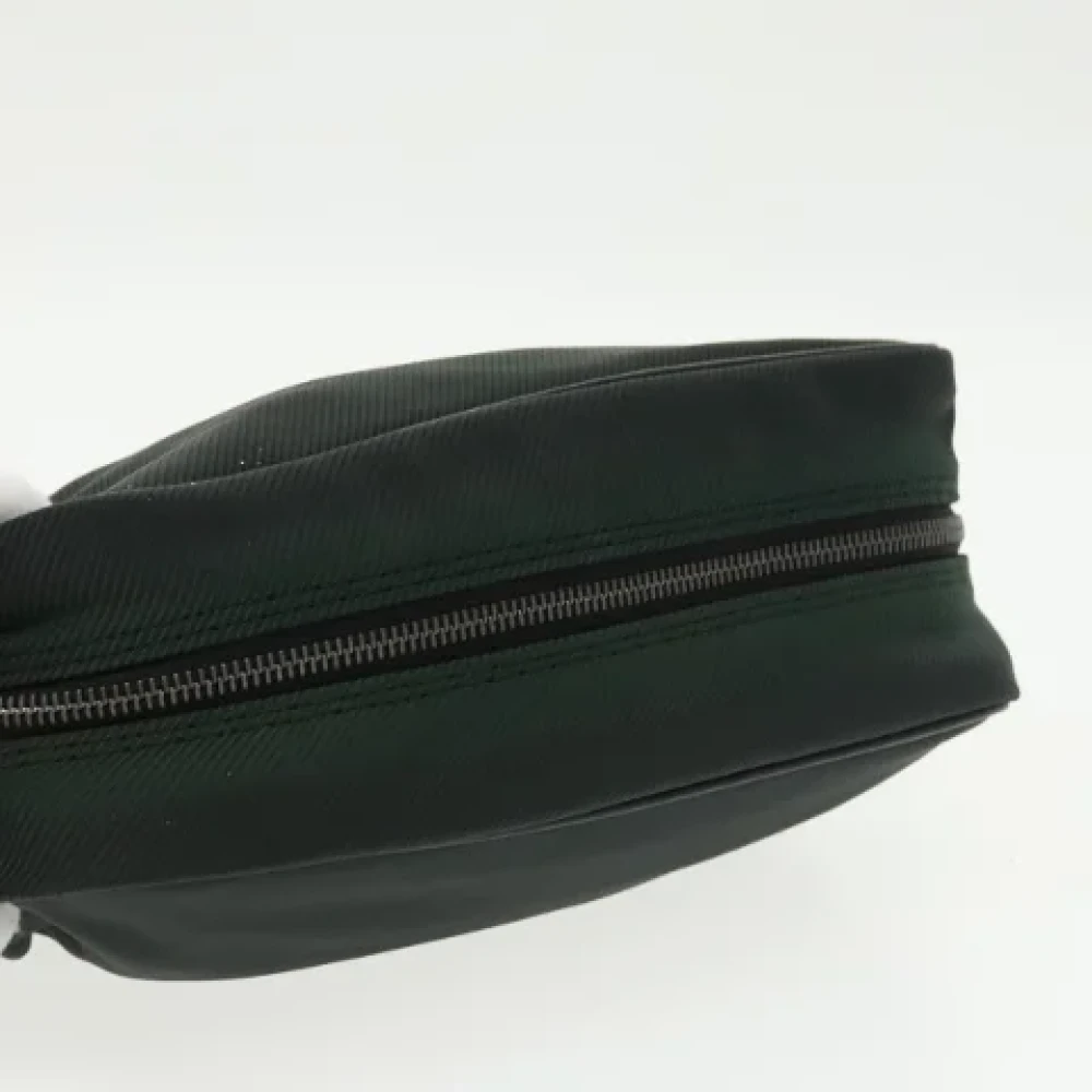 Louis Vuitton Vintage Pre-owned Leather clutches Green Dames