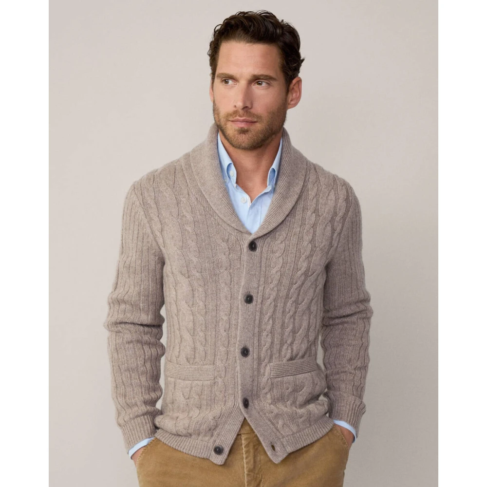 Hackett Stijlvolle London Vest Beige Heren