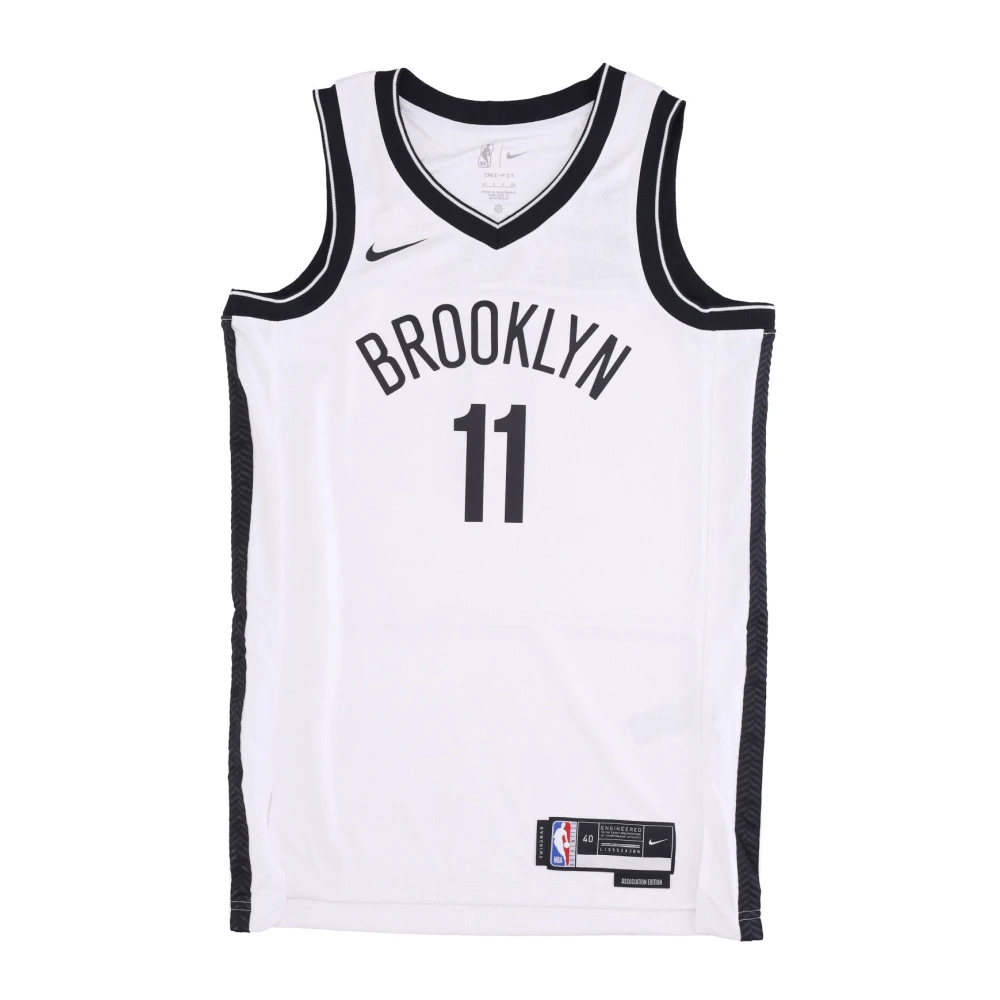 Nike Basketbal Tanktop Swingman Jersey Kyrie Irving White Heren