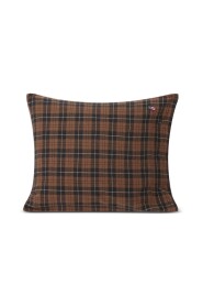 Brun Lexington Home Brown/Dk Gray Checked Cotton Flanell Pillowcase Pillowcase