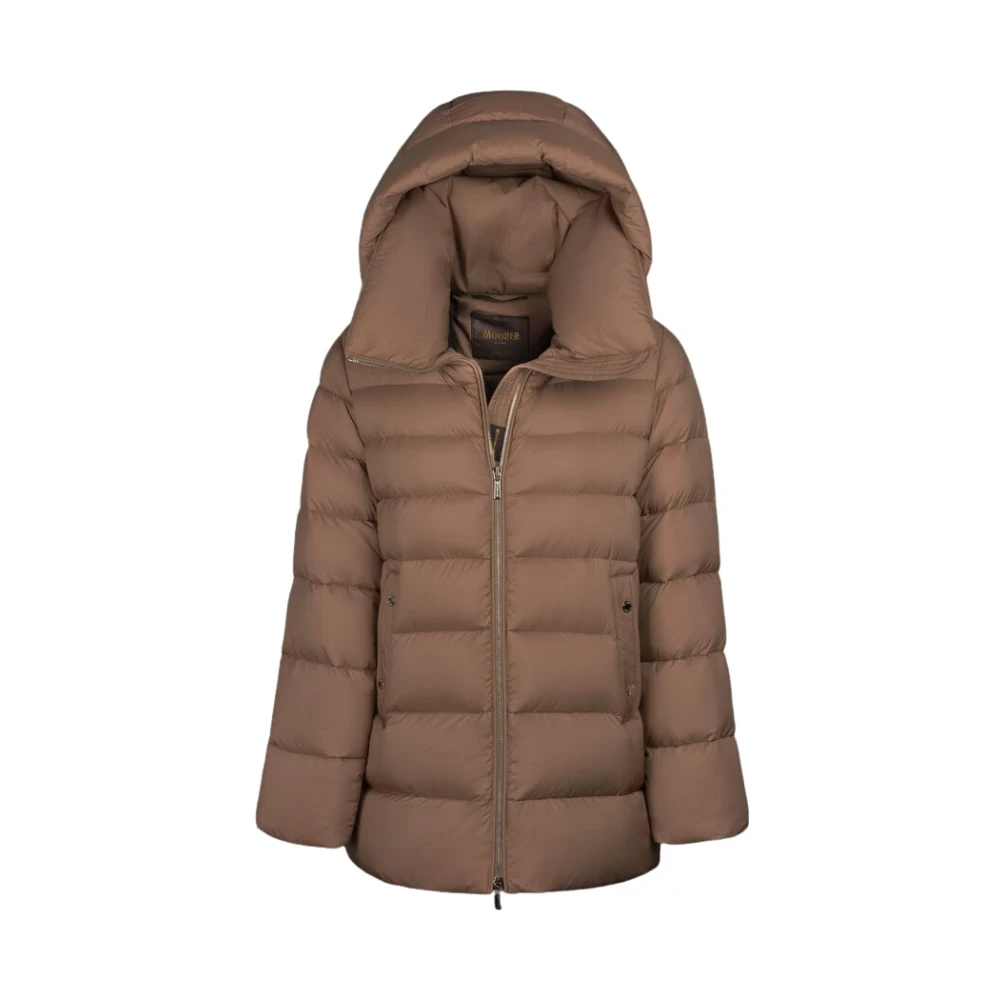 Moorer Mujer Marrón Chaquetas, Talla: S