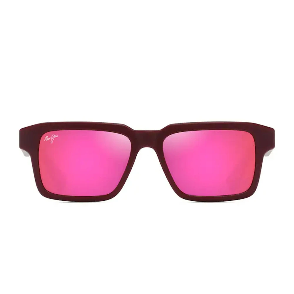 Maui Jim Unisex Red Kahiko Sunglasses - Sunglasses - 53 Mm - Accessories