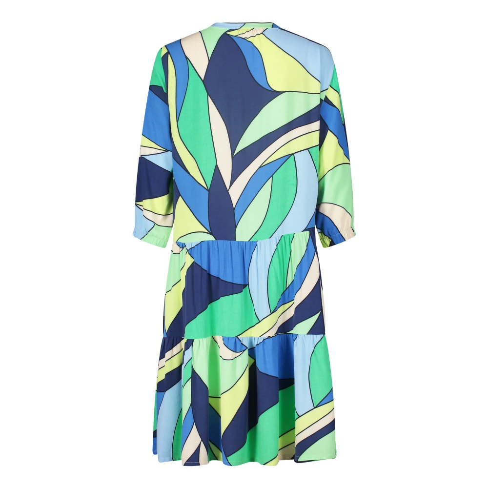 Betty Barclay Bloemen 3 4 Mouw Jurk Multicolor Dames