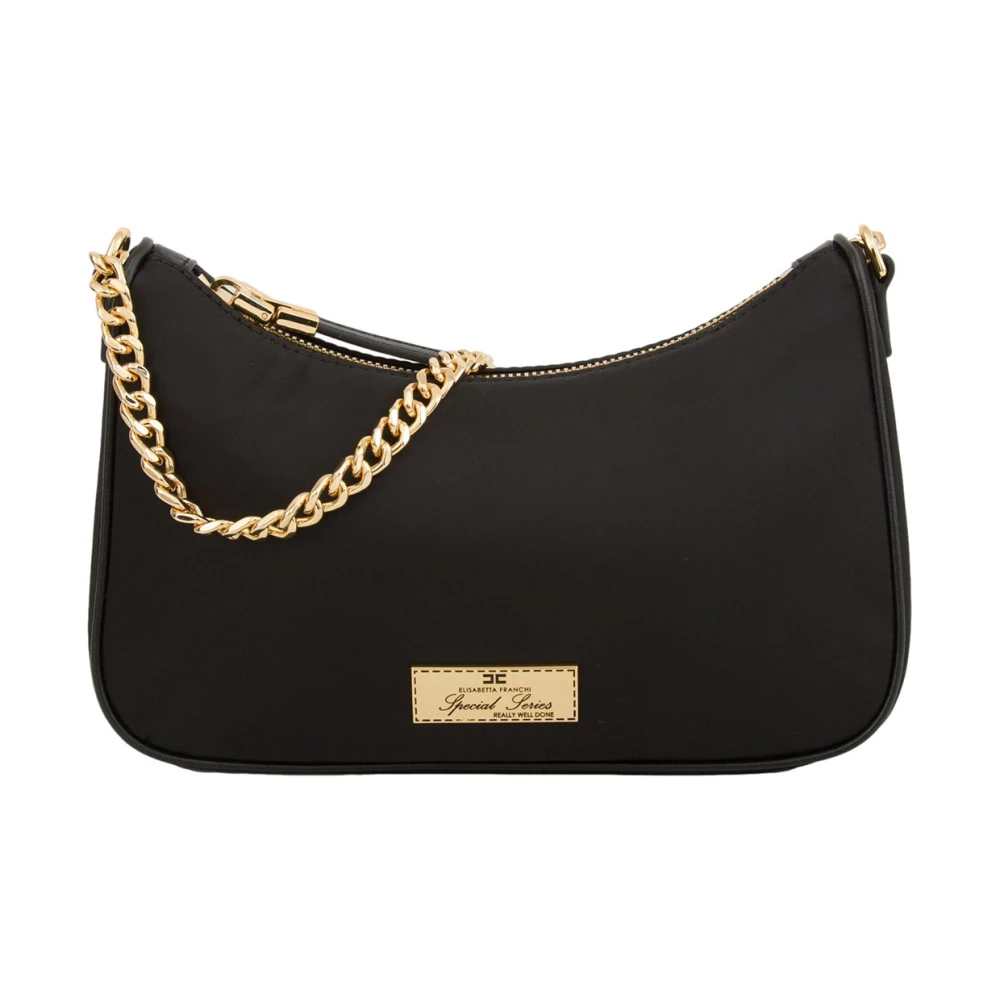 Elisabetta Franchi Stijlvolle Borsa Tas voor Vrouwen Black Dames