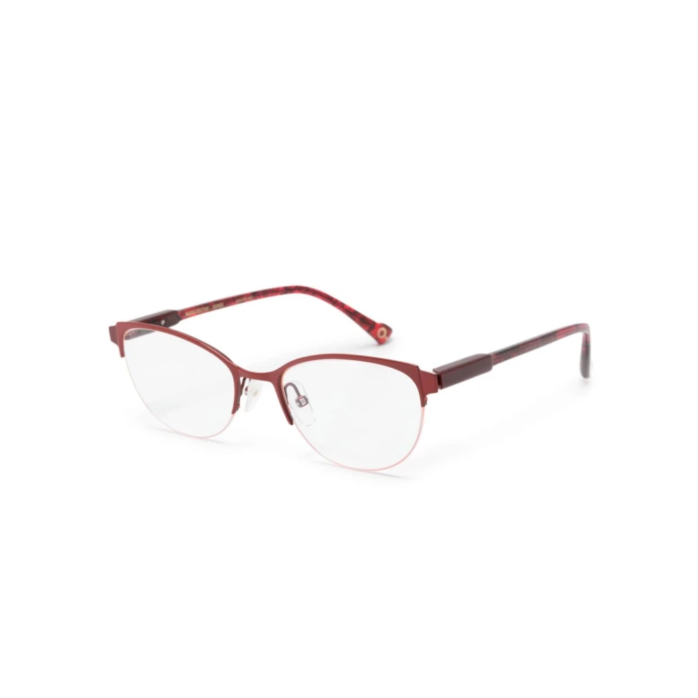 Etnia Barcelona Women's Red Glasses, 54 Mm, Stylish Optical Frame For Everyday Use