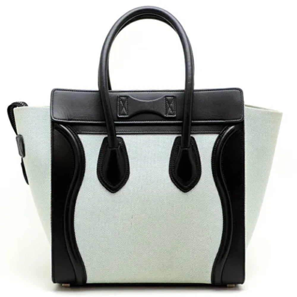 Celine Vintage Pre-owned Canvas celine-bags Black Dames