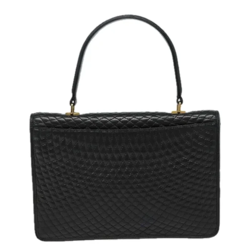 Bally Pre-owned Leather handbags Black Dames