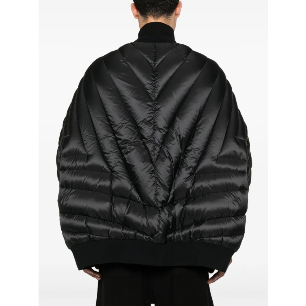 Moncler Radiance Gewatteerde Zwarte Bomberjas Black Dames