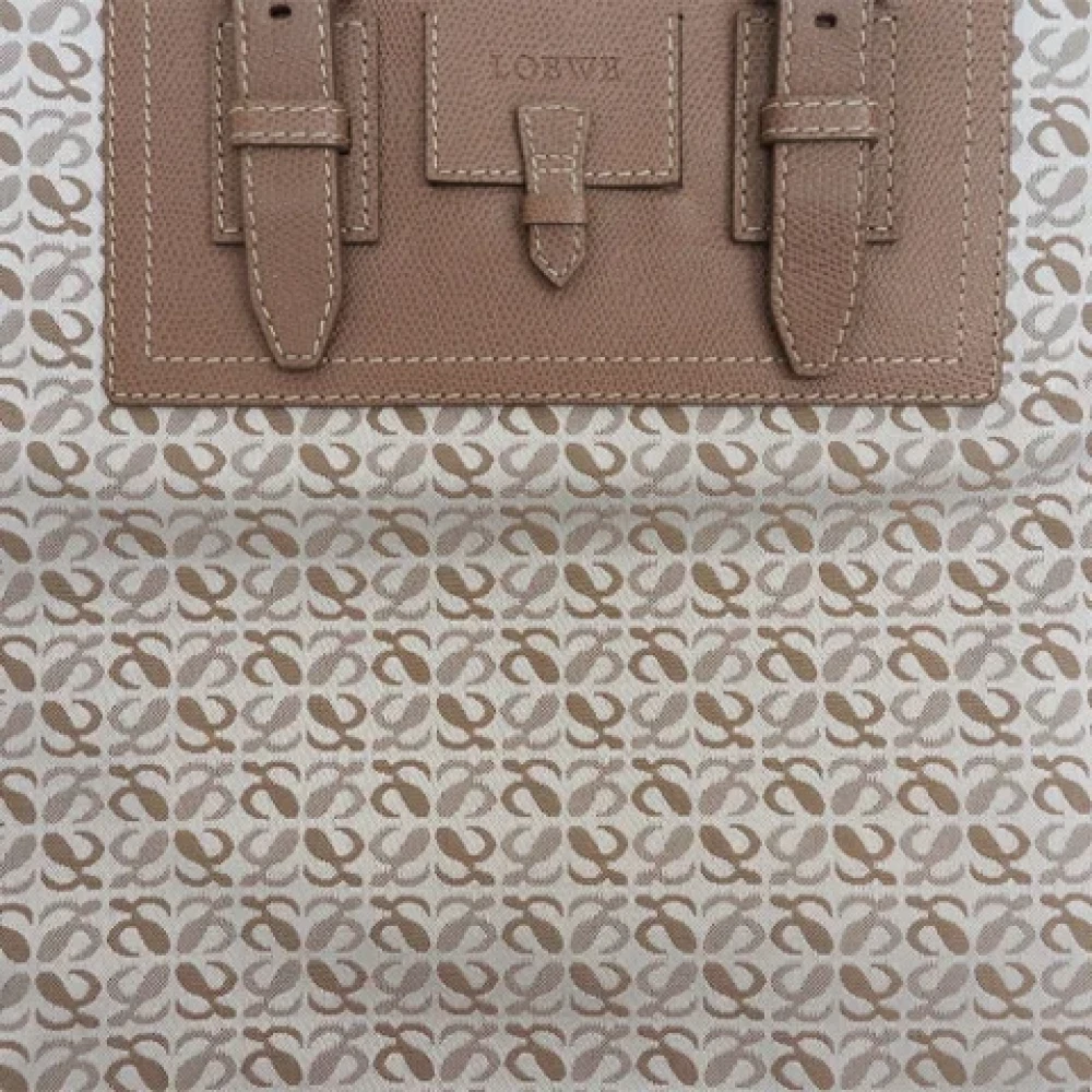Loewe Pre-owned Fabric totes Beige Dames