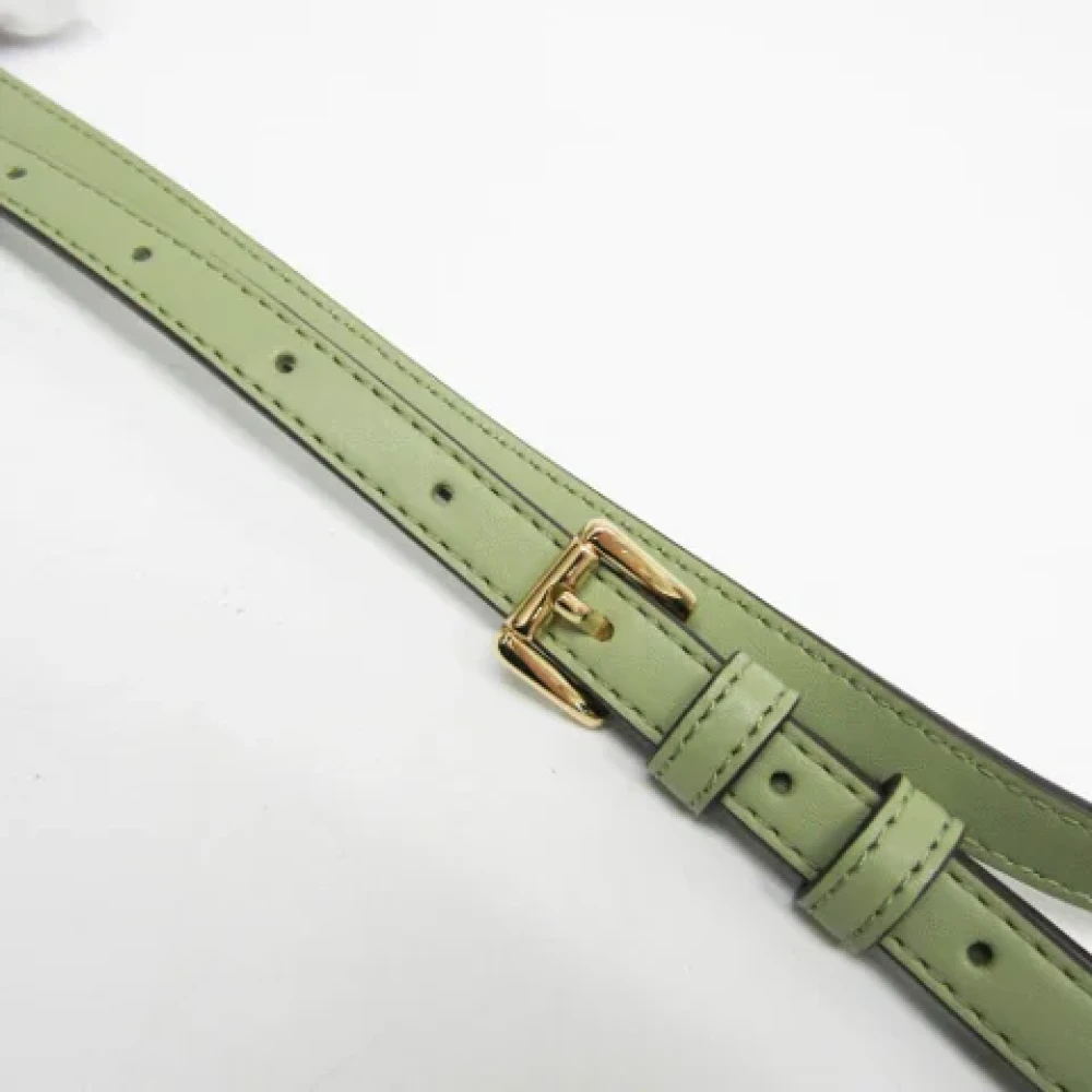 Michael Kors Pre-owned Leather shoulder-bags Green Dames