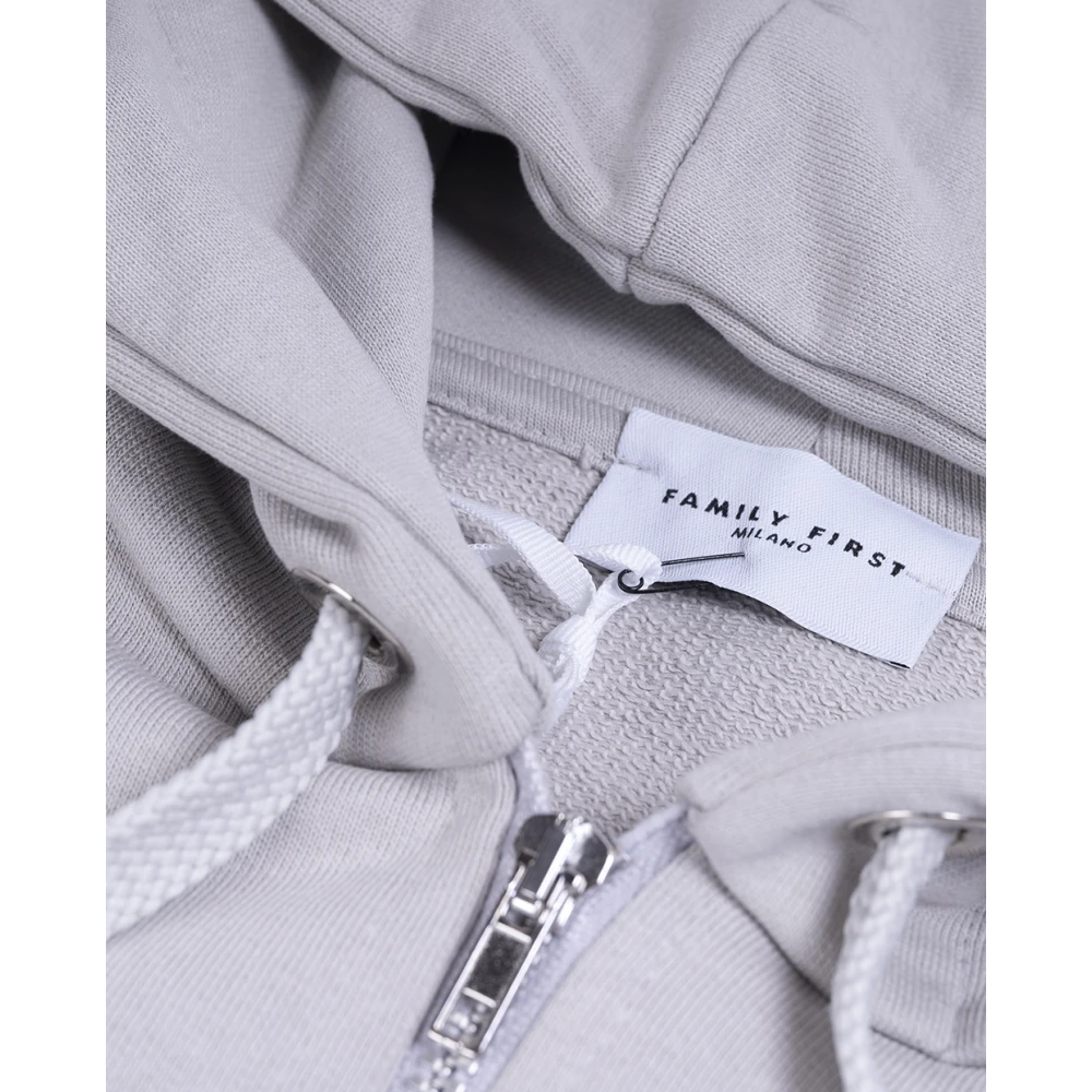 Family First Core Overhead Hoodie Grijs Gray Heren