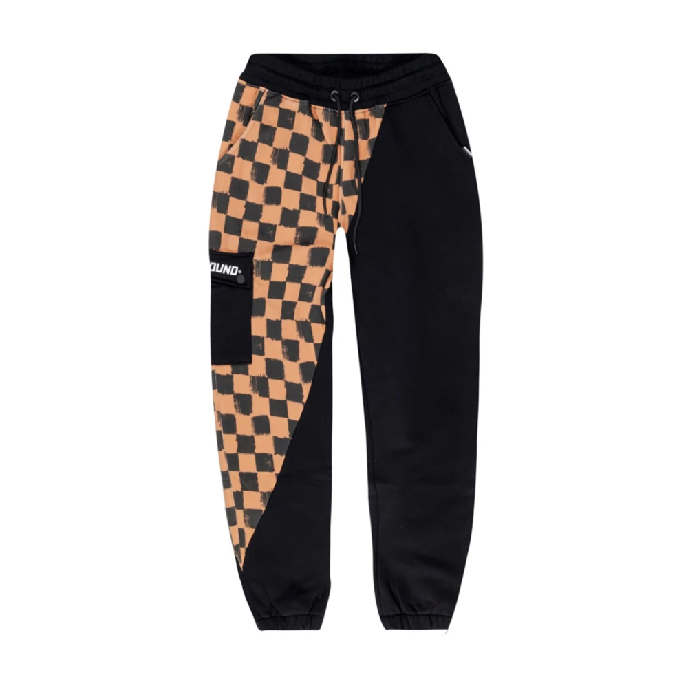 Sprayground Bruine Modieuze Split Sip Broek Brown Dames