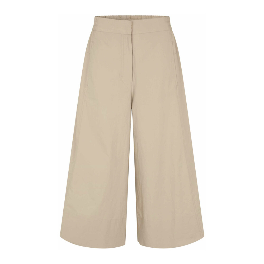 Mens wide leg hot sale cropped trousers