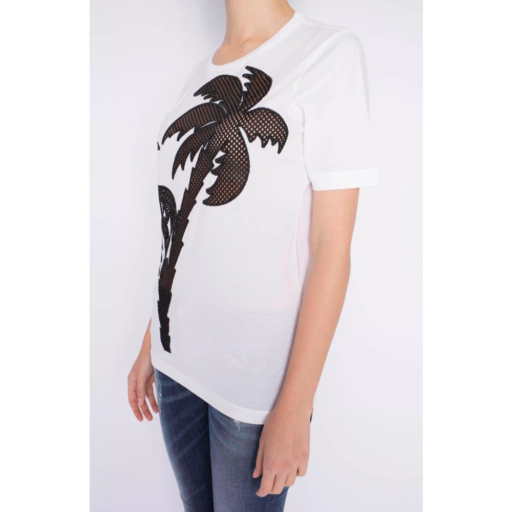 Dsquared2 Katoenen T-shirt White Dames