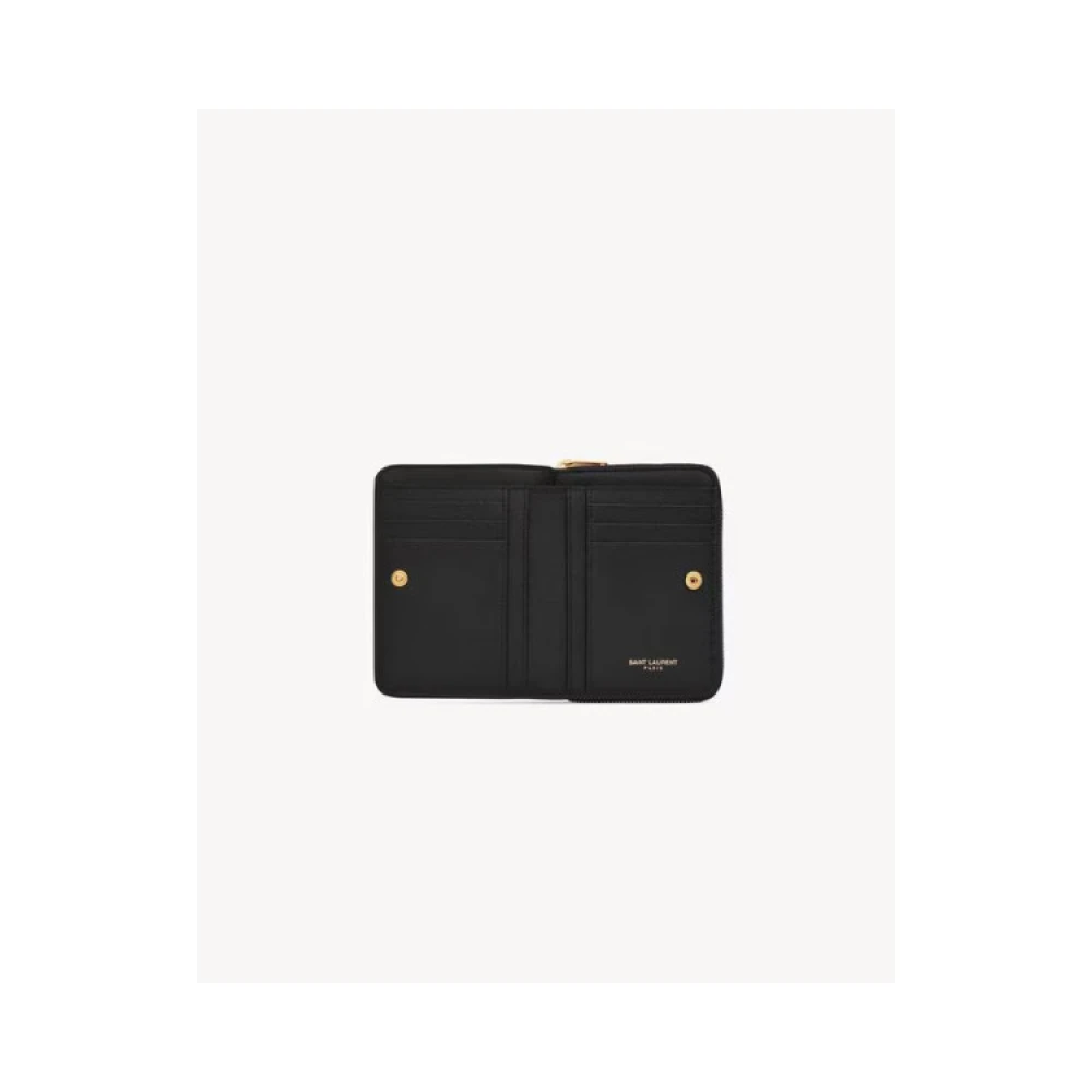 Saint Laurent Klassieke Leren Portfoliotas Black Dames