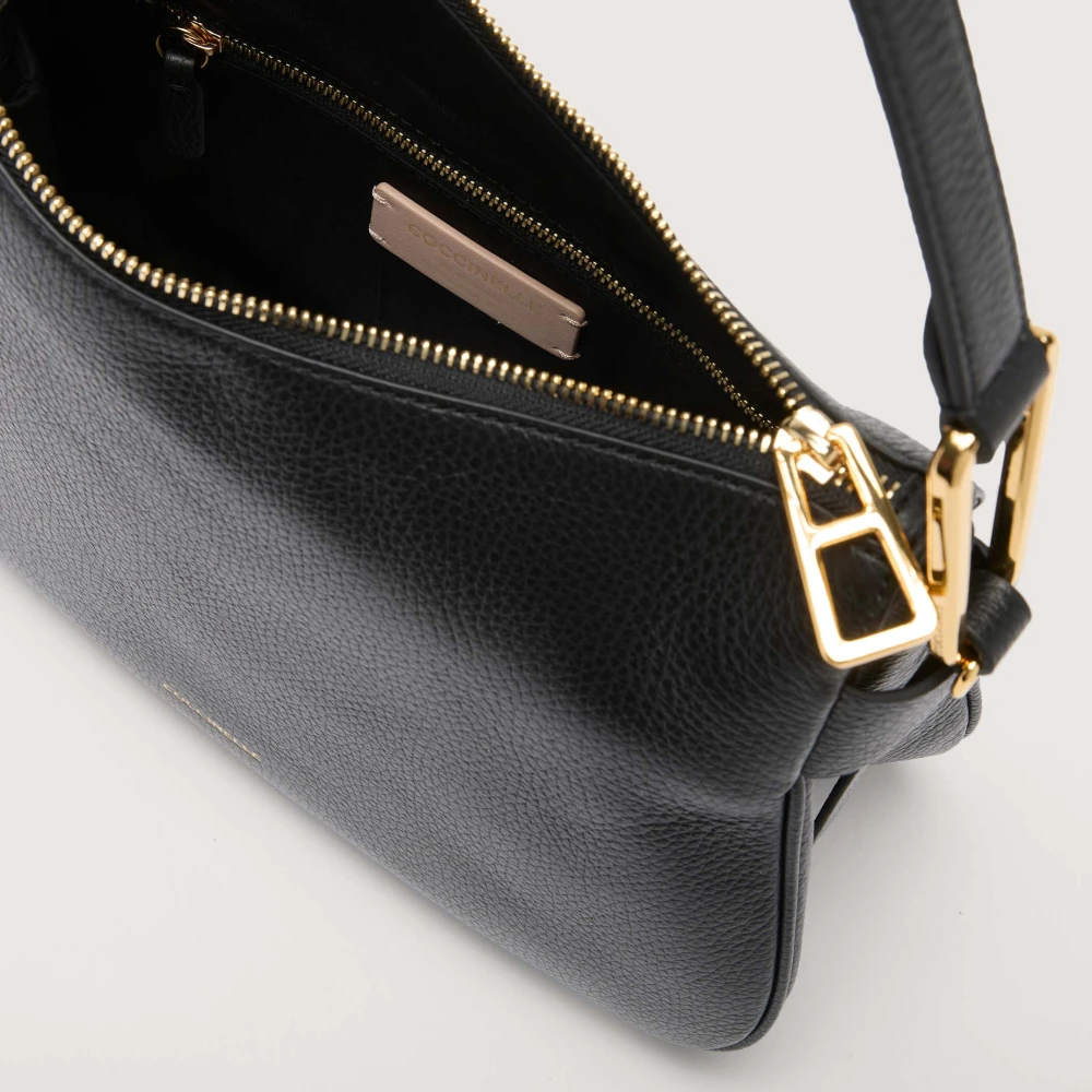 Coccinelle Zwarte Magie Dames Leren Tas Black Dames