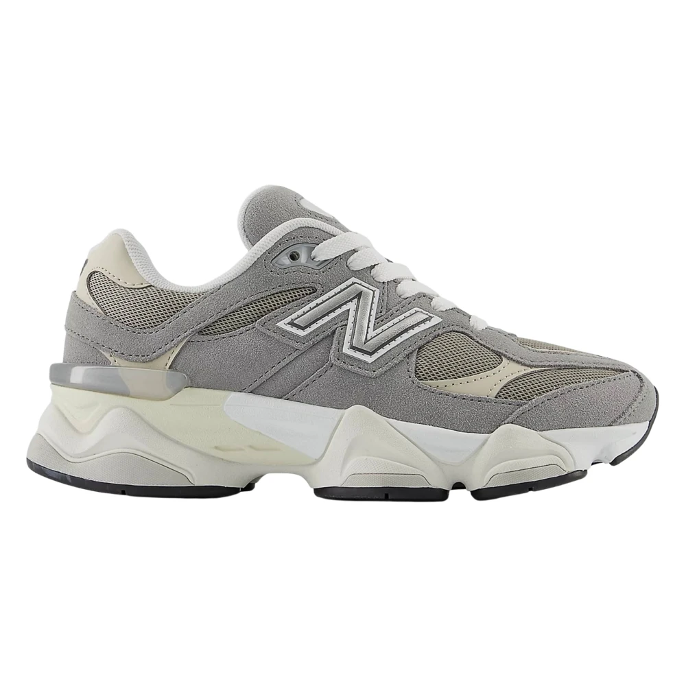 New Balance Unisex Kids Gray Kids Sneakers, 37 Eu, Grey Kids Trainers 9060