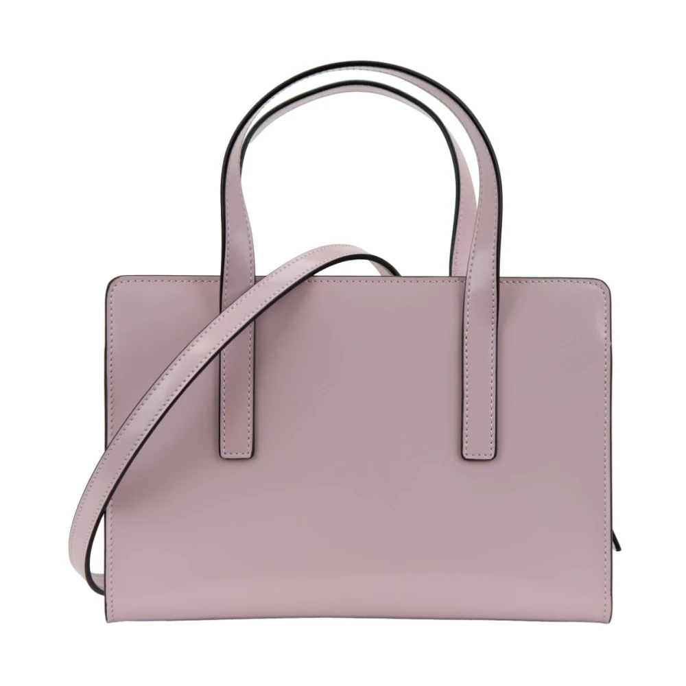 Prada Schoudertas van geborsteld leer voor dames Pink Dames