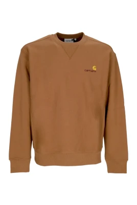 Brun Amerikansk Script Sweatshirt