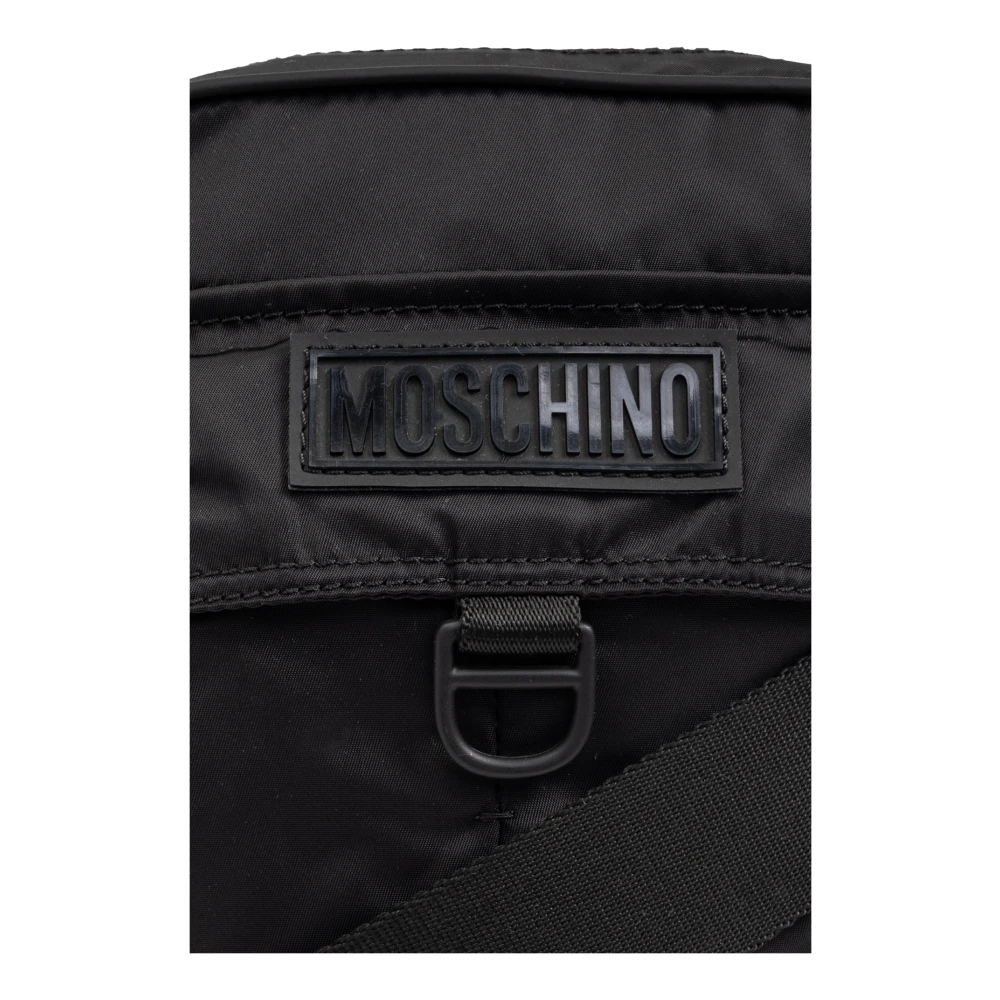 Moschino Schoudertas Black Heren