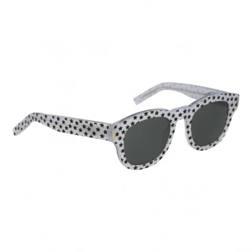 Yves Saint Laurent Vintage Pre-owned Fabric sunglasses Gray Dames