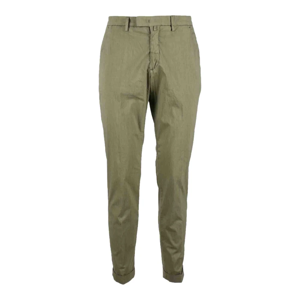 Briglia Casual Stretch Katoenmix Broek Green Heren