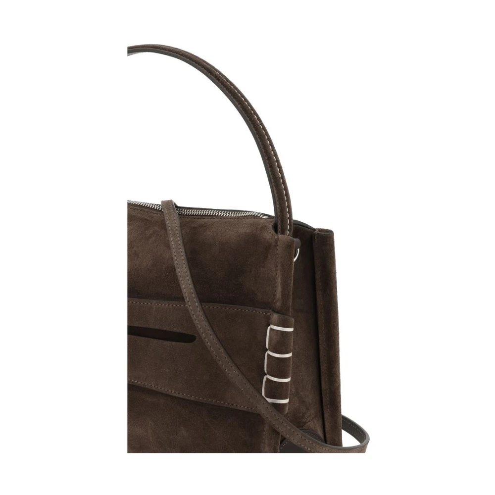 JW Anderson Mocassin Stijl Schoudertas Brown Dames
