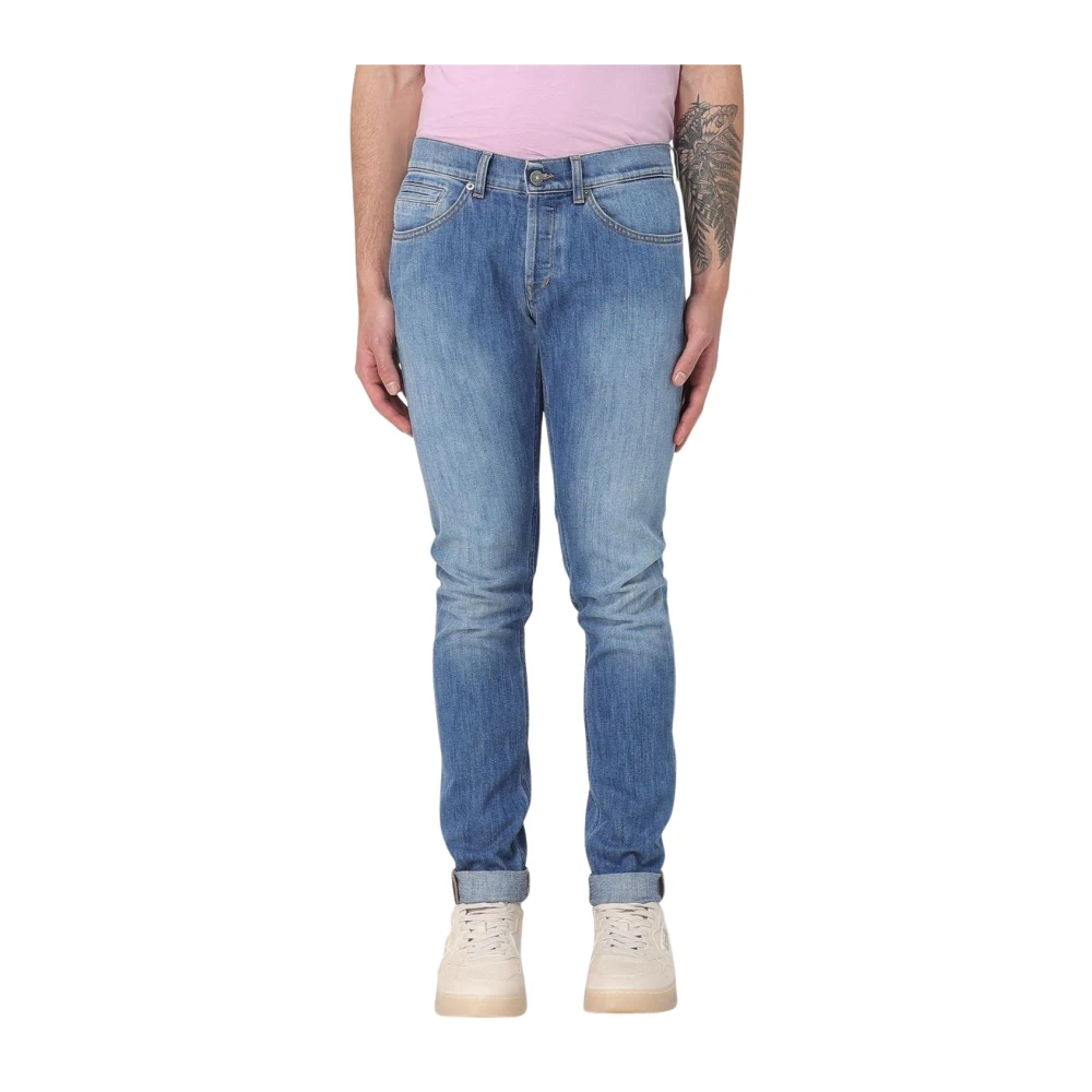 Dondup Men's Blue Slim Fit Jeans, W30, Slim Fit Jeans