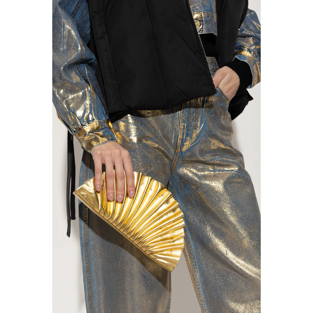 Cult Gaia Nala Mini handtas Yellow Dames