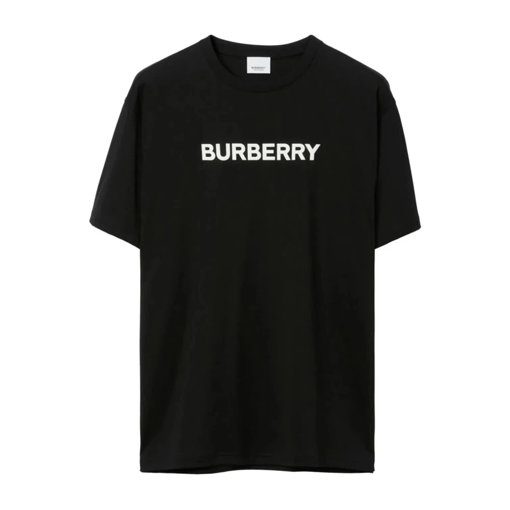 Burberry Zwart T-Shirt Black Heren