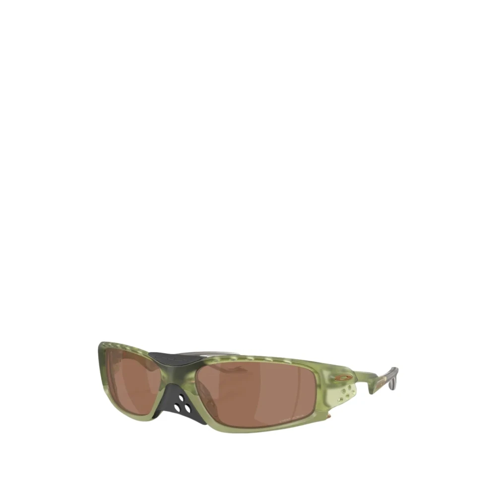 Oakley Unisex Green Sunglasses, 61 Mm, Plantaris Sq Sunglasses