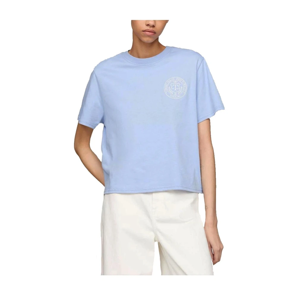 Tommy Hilfiger Urban Luxe T-shirt Blue Dames