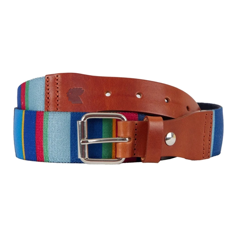 Gallo Men's Multicolor Belts, M, Uni Cintura Nastro