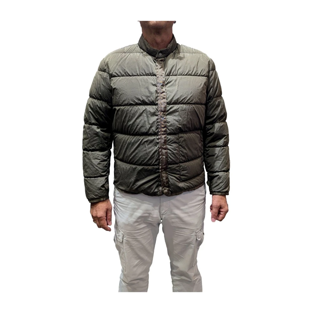 C.P. Company Groene Militaire Stijl Jas Green Heren