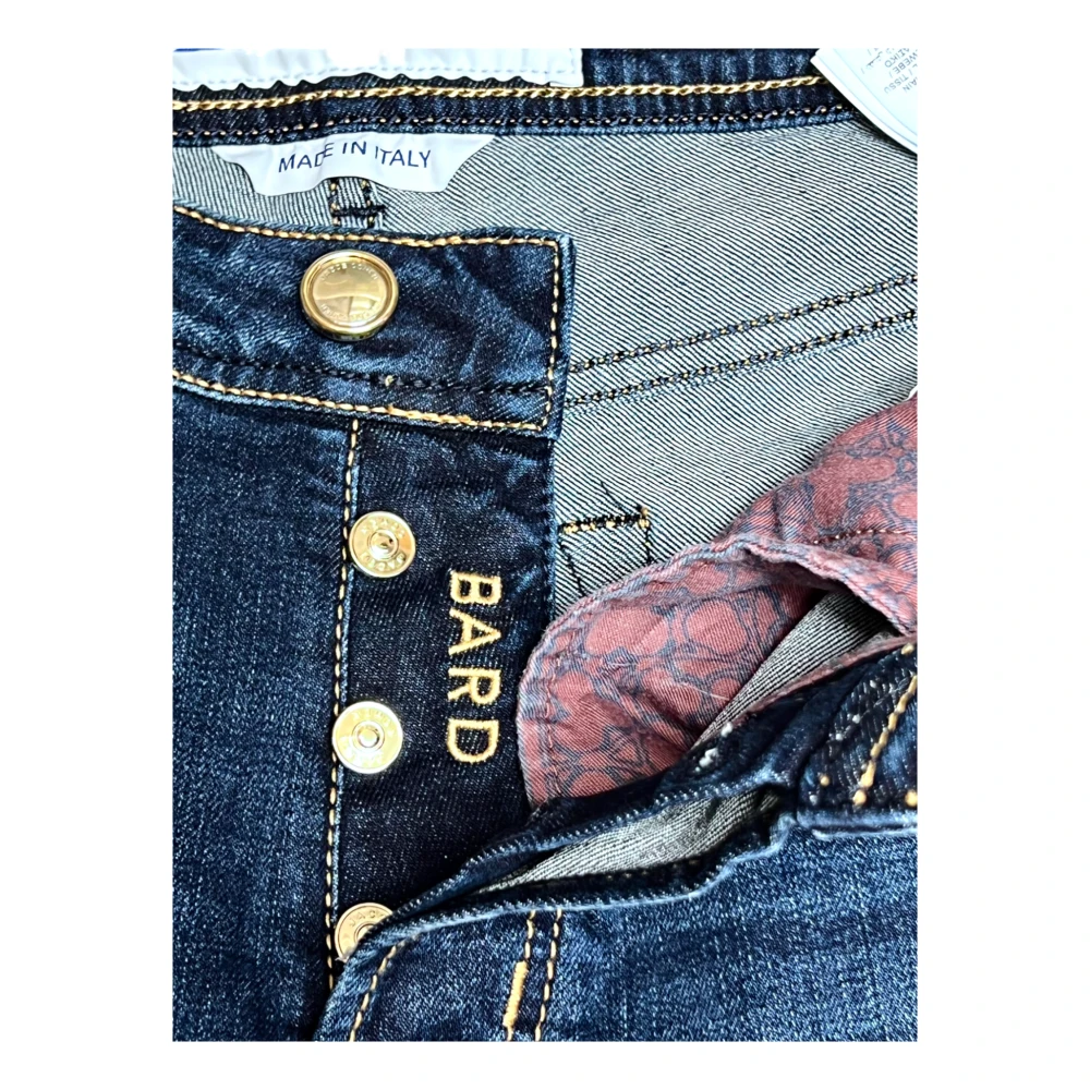 Jacob Cohën Bard Navy Gold Label Donkerblauwe Jeans Blue Heren
