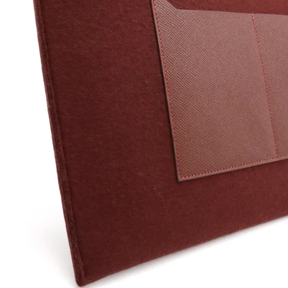 Hermès Vintage Pre-owned Canvas clutches Brown Dames