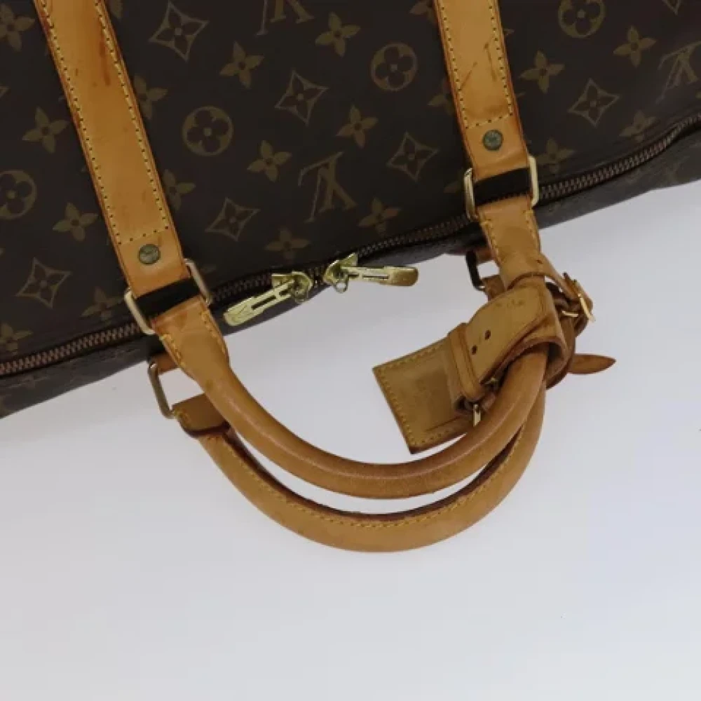 Louis Vuitton Vintage Pre-owned Canvas travel-bags Brown Dames