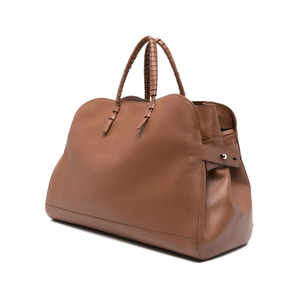 Casadei Bruine Kreeftklauw Handtas Brown Dames