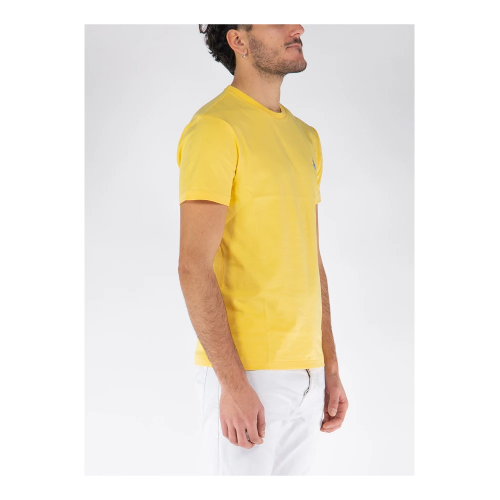 Polo Ralph Lauren Logo T-Shirt Yellow Heren